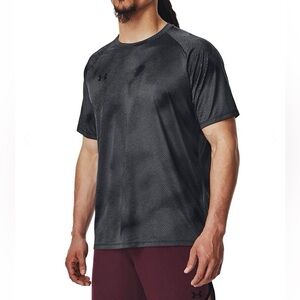 Men's Under Armour Tech 2.0 Lino Print Short Sleeve Tee